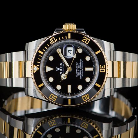 rolex submariner dual tone|rolex submariner 2 tone price.